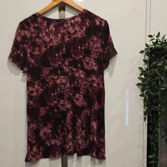 Mudd maroon top with short sleeves - Picture 6 of 6